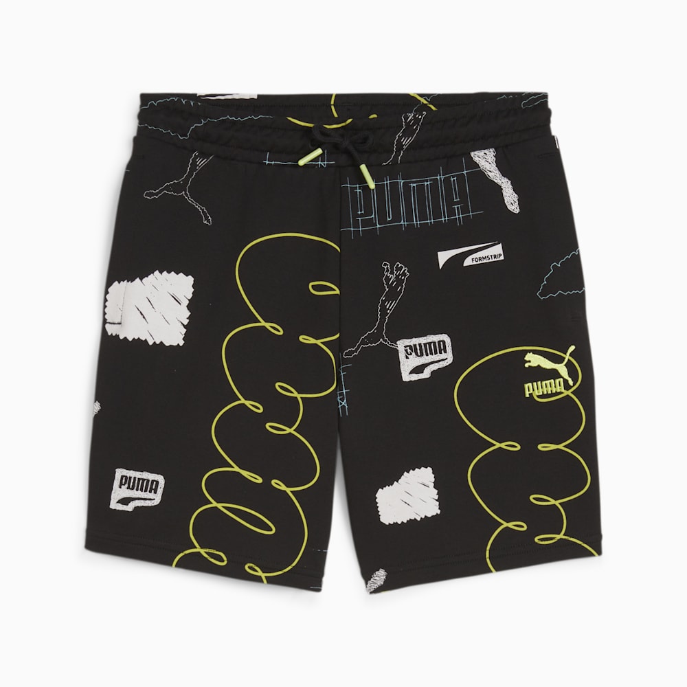 Puma CLASSICS BRAND LOVE Big Kids Shorts - Black