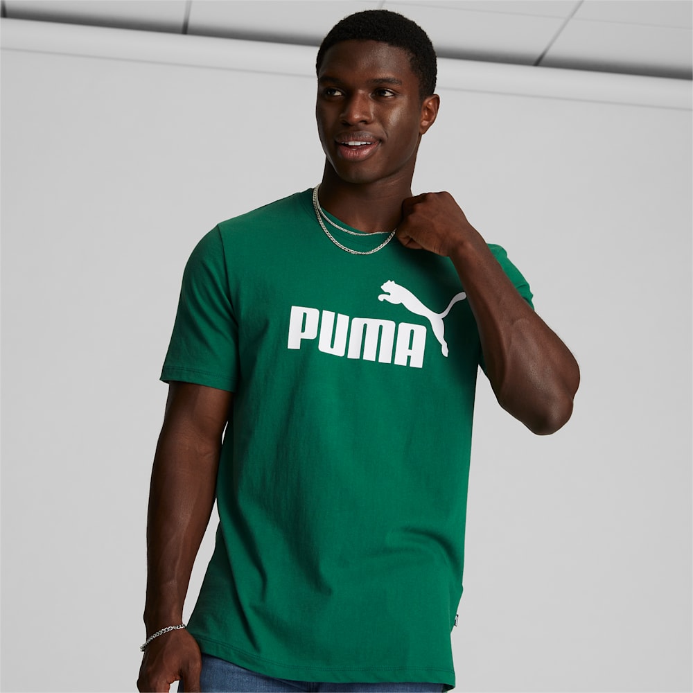 Puma Essentials Logo Tee - Vine