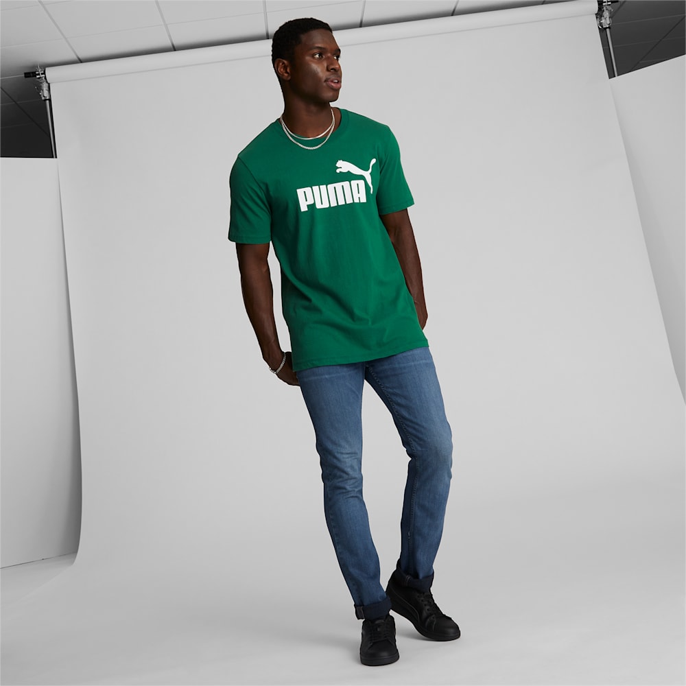 Puma Essentials Logo Tee - Vine