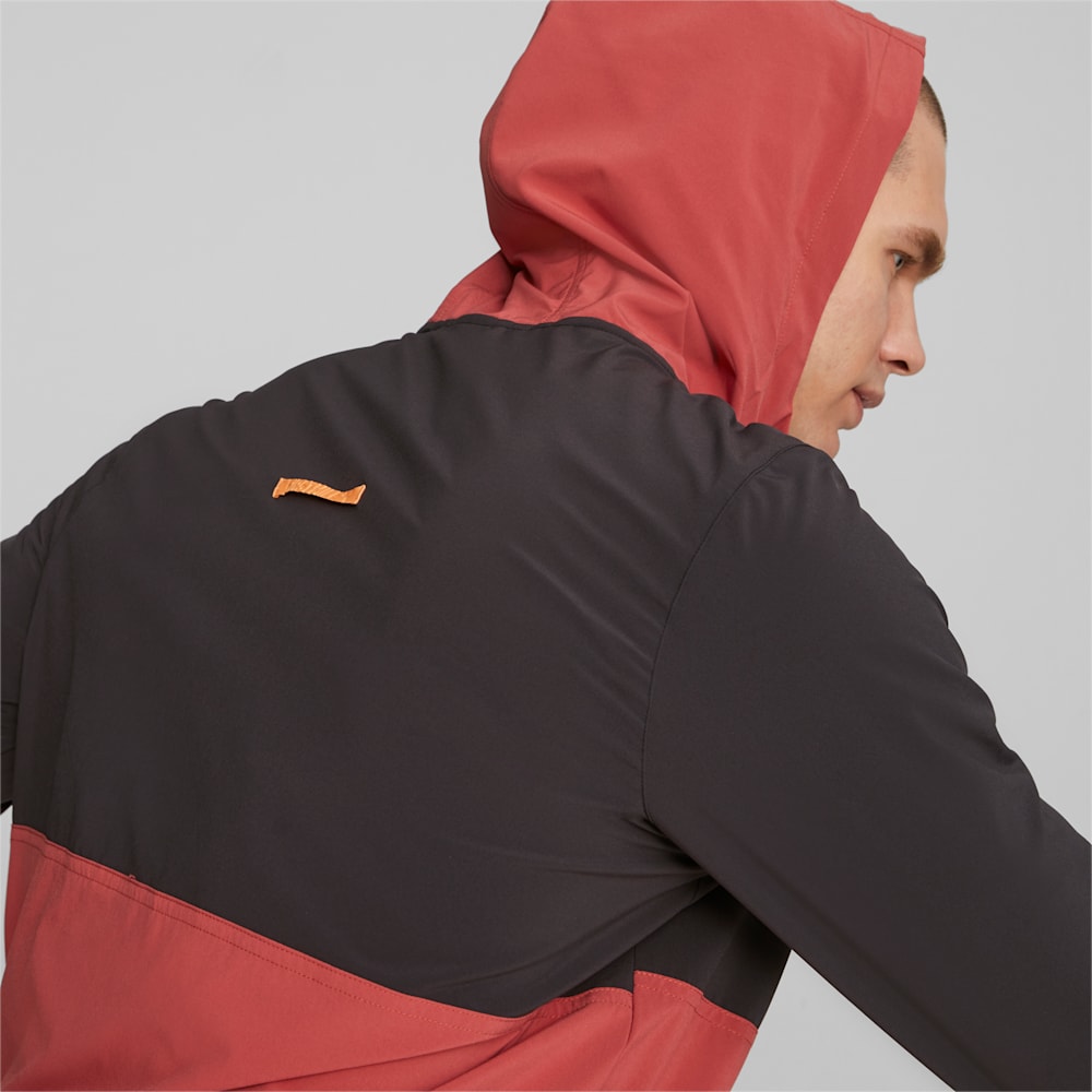 Puma x FIRST MILE Running Jacket - Black-Astro Red