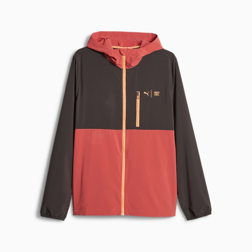 Puma x FIRST MILE Running Jacket - Black-Astro Red