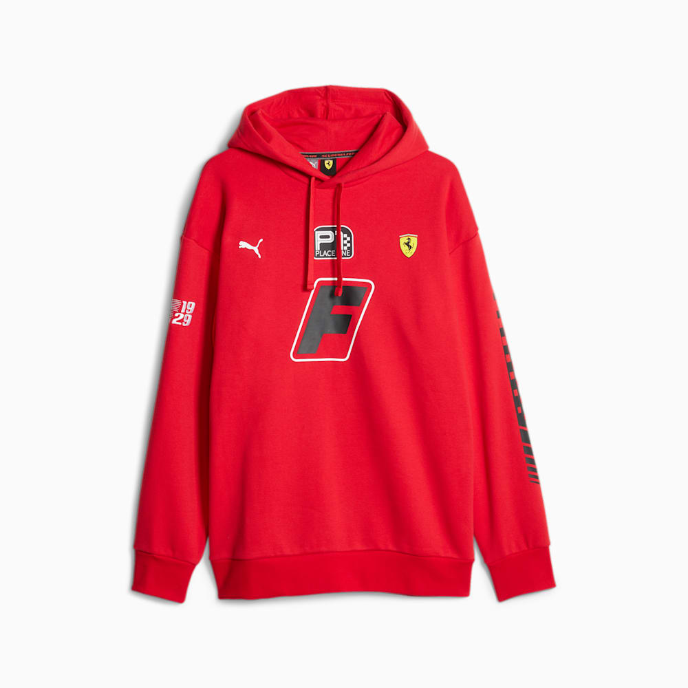 Puma Scuderia Ferrari Race Garage Crews Hoodie - Rosso Corsa