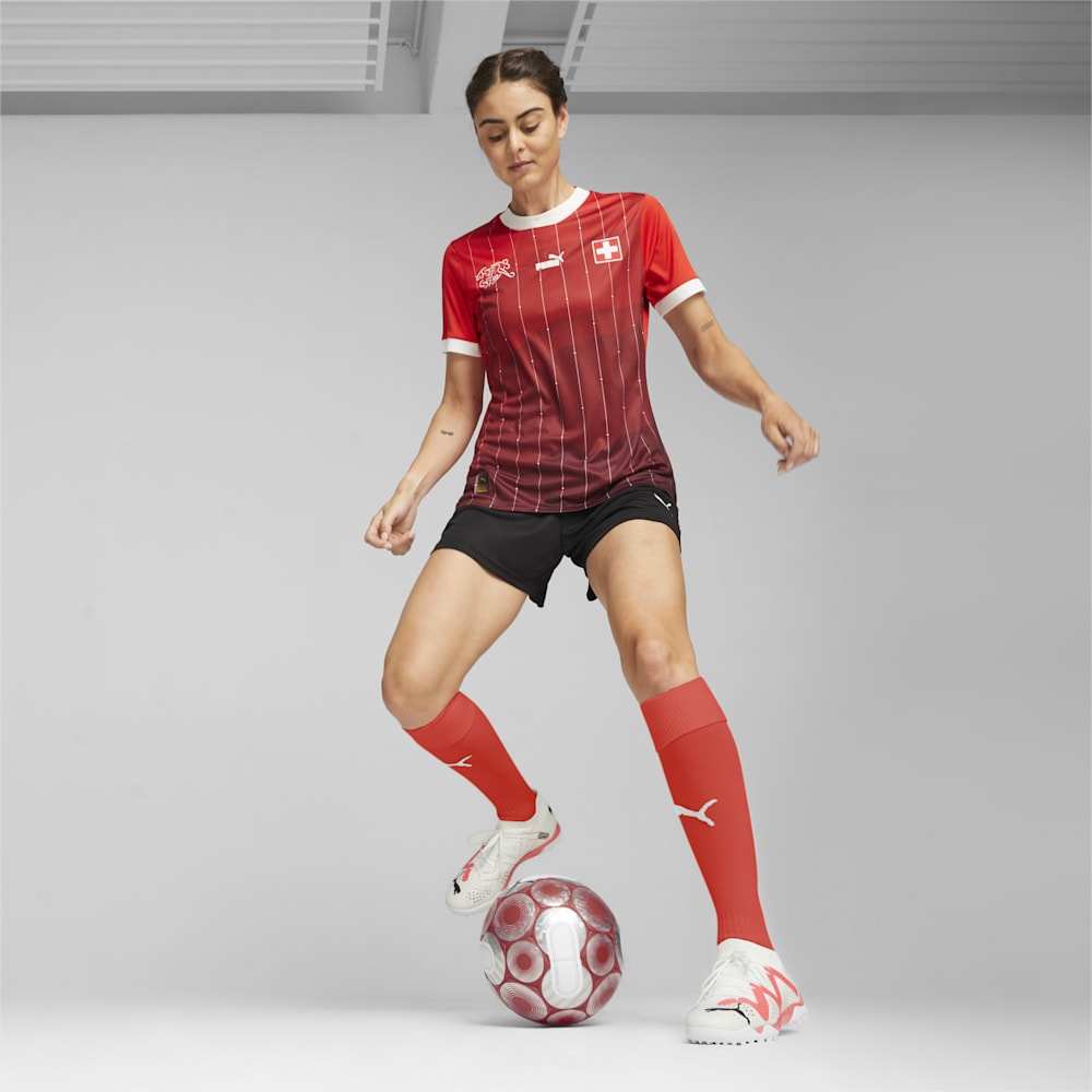 Puma Switzerland 23/24 World Cup Home Jersey - Red-White