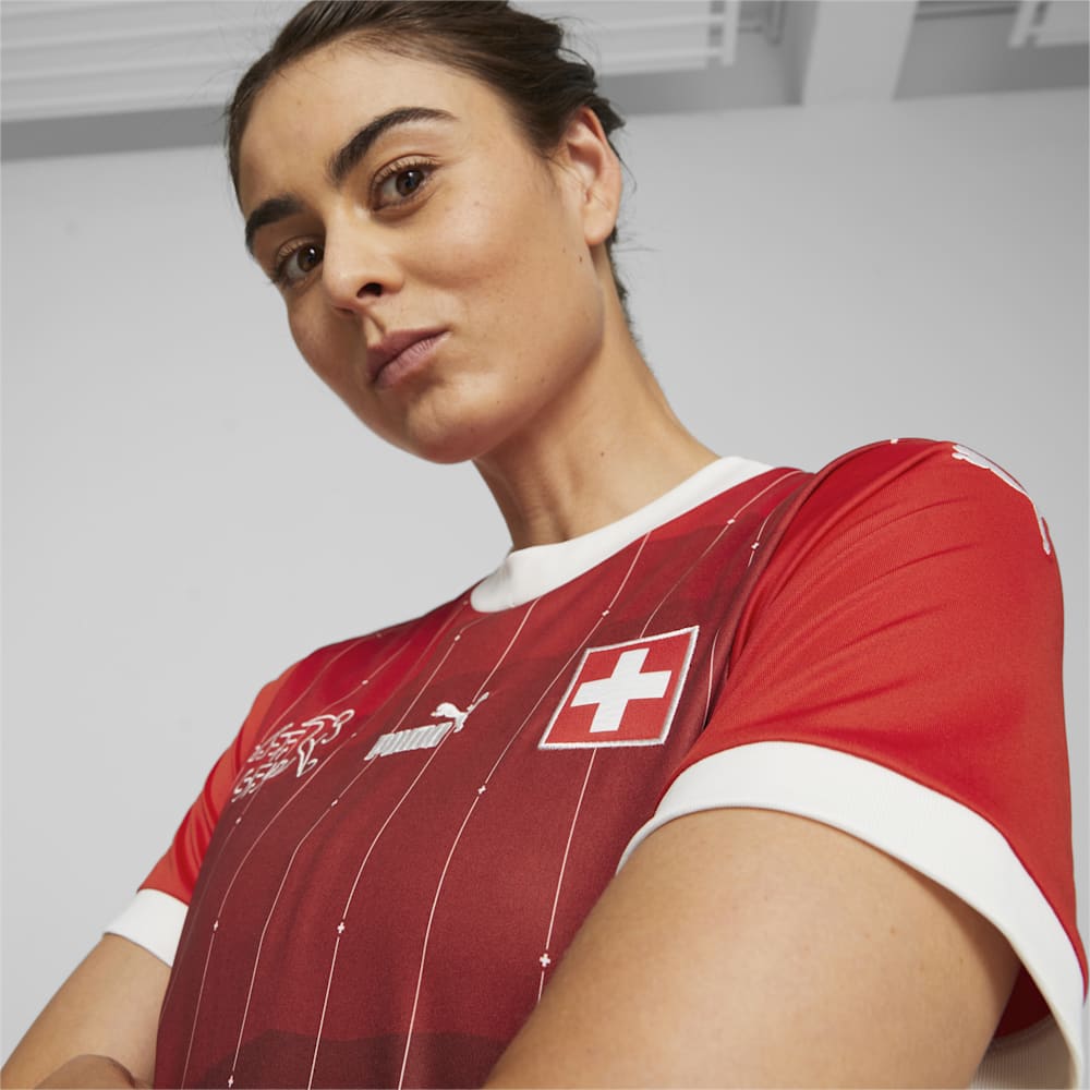 Puma Switzerland 23/24 World Cup Home Jersey - Red-White