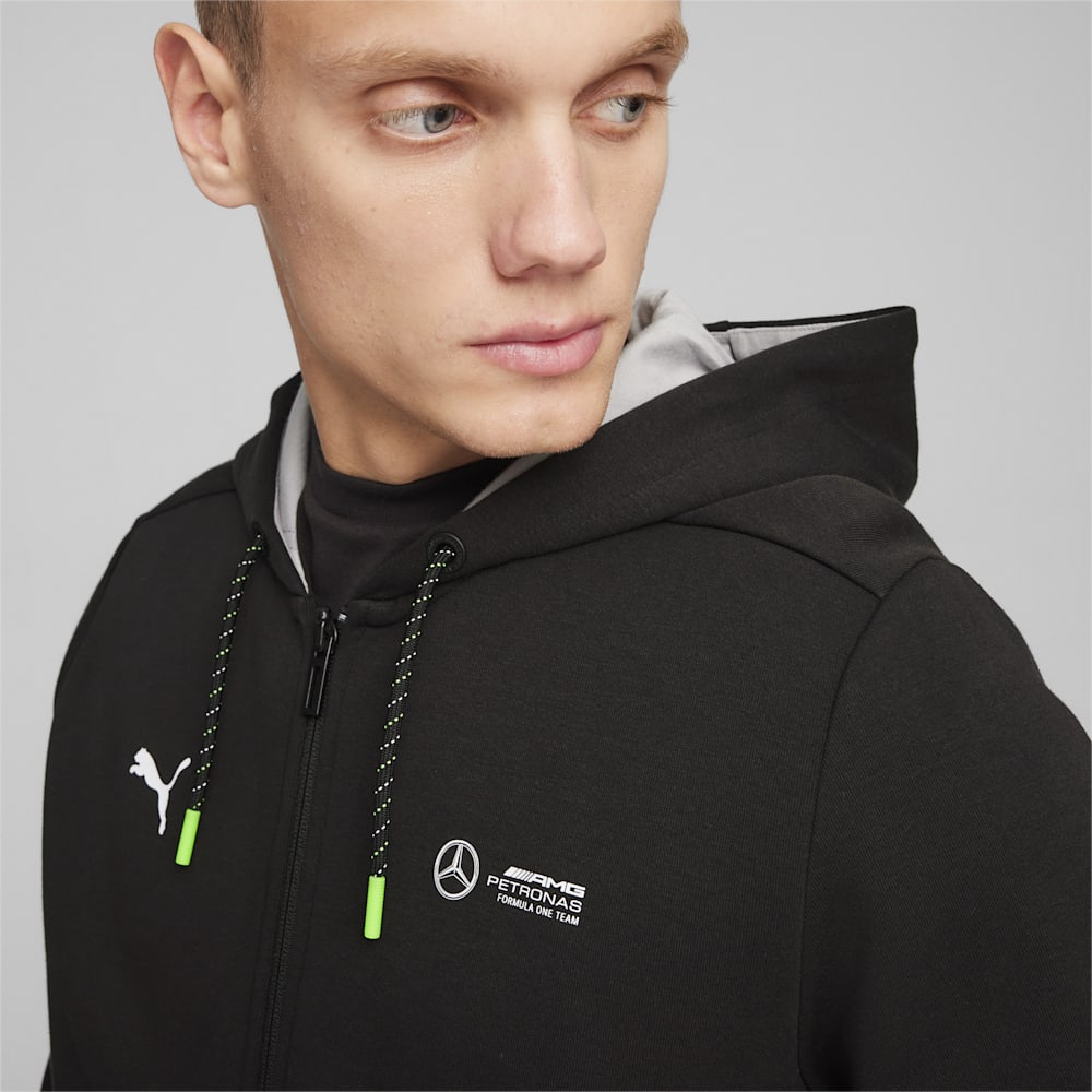 Puma Mercedes AMG-Petronas F1® Motorsport Hooded Sweat Jacket - Black