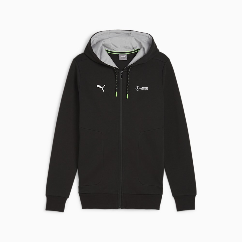 Puma Mercedes AMG-Petronas F1® Motorsport Hooded Sweat Jacket - Black