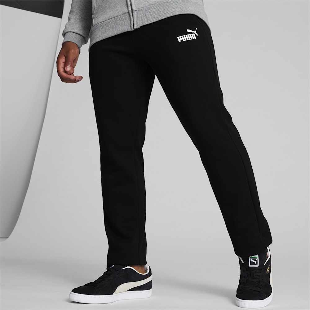 Puma Essentials Logo Pants - Cotton Black