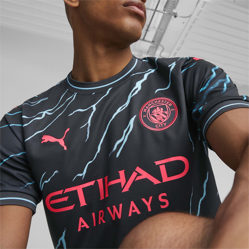 Puma Manchester City 23/24 Third Jersey - Dark Navy-Hero Blue