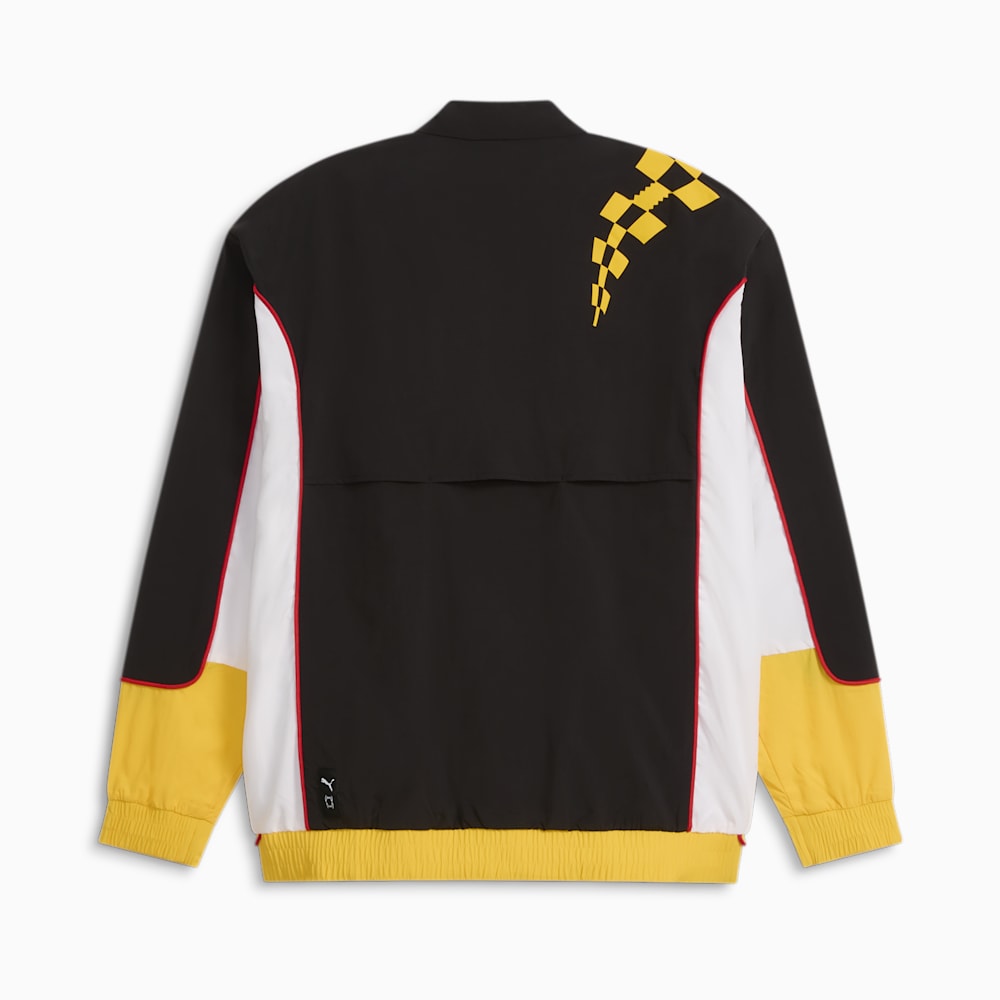 Puma x PORSCHE Basketball Jacket - Black-Sport Yellow-White