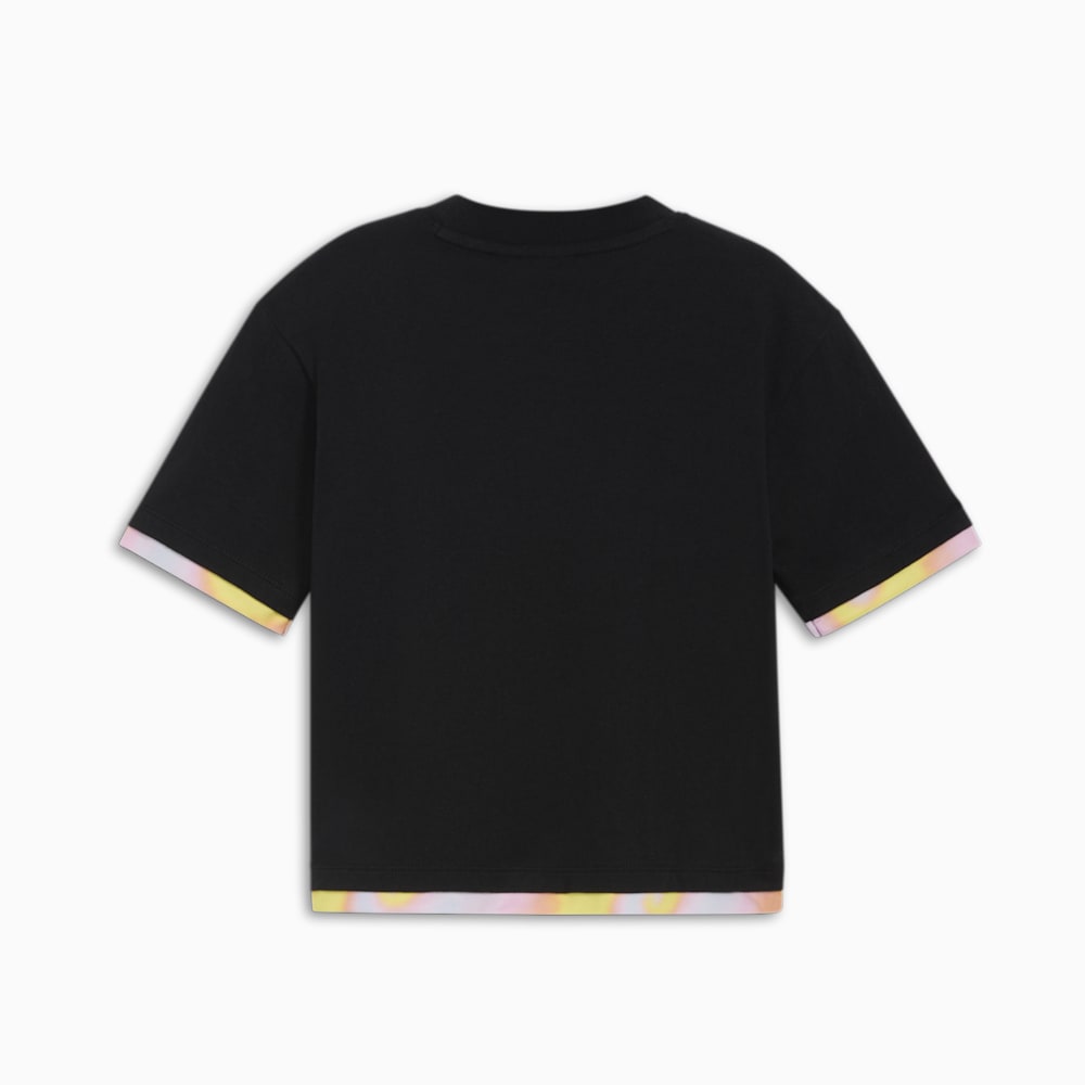 Puma PUMA x SQUISHMALLOWS Little Kids Cam Tee - BLACK