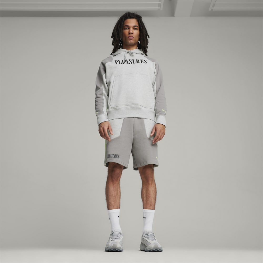 Puma x PLEASURES Hoodie - Light Gray Heather