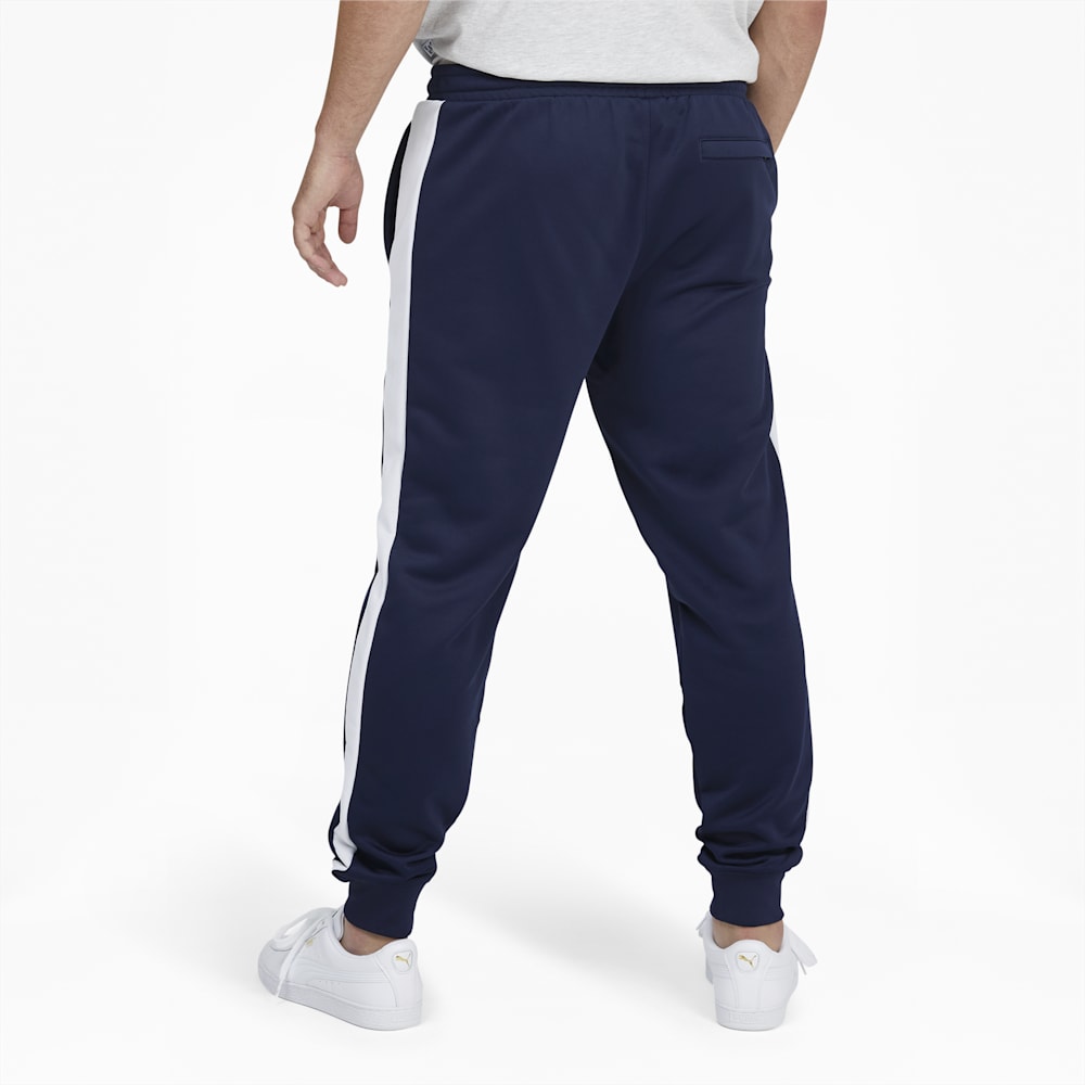 Puma Iconic T7 Track Pants Big And Tall - Peacoat-White