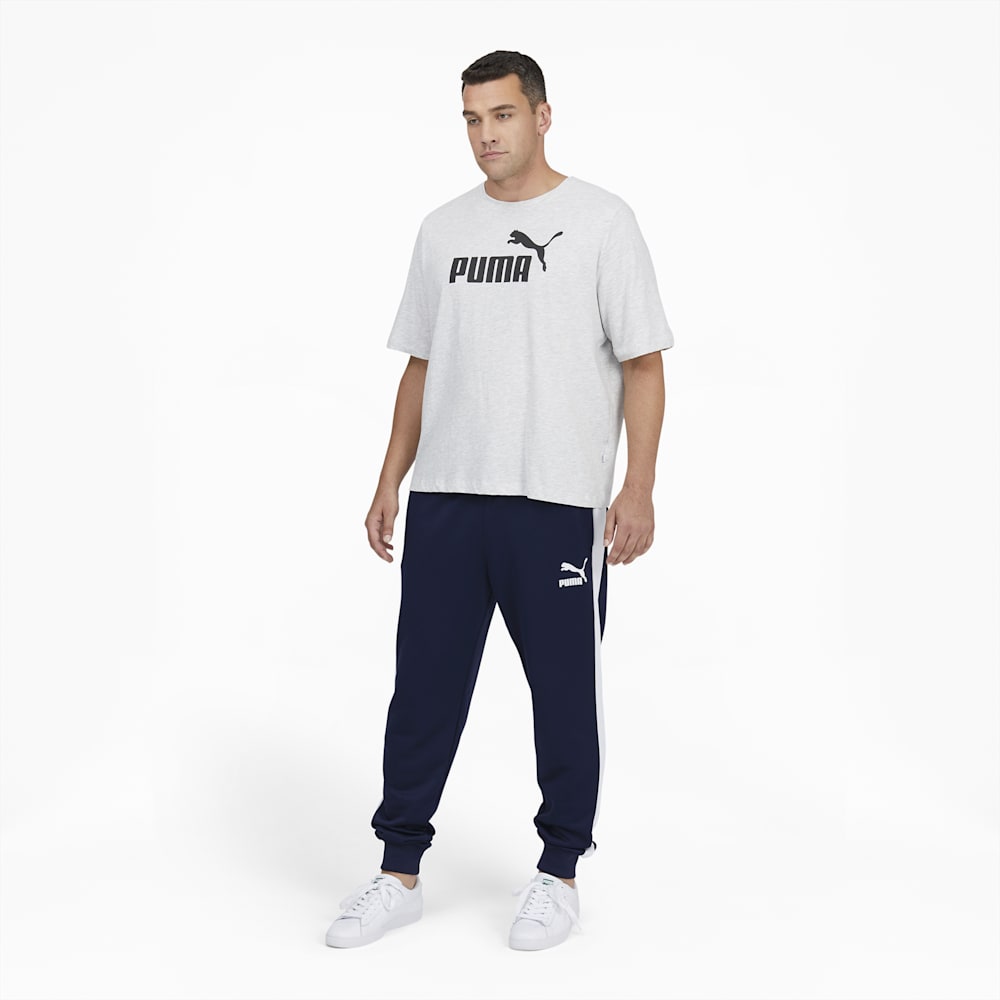 Puma Iconic T7 Track Pants Big And Tall - Peacoat-White