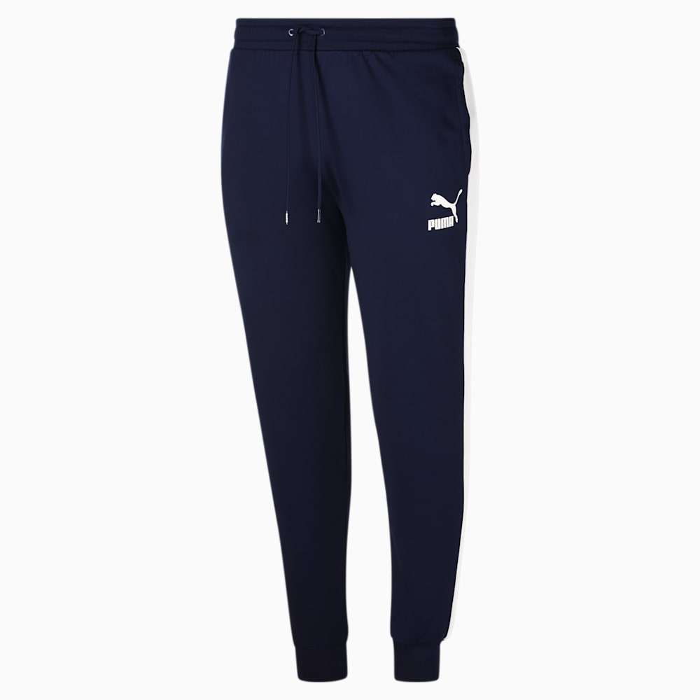 Puma Iconic T7 Track Pants Big And Tall - Peacoat-White