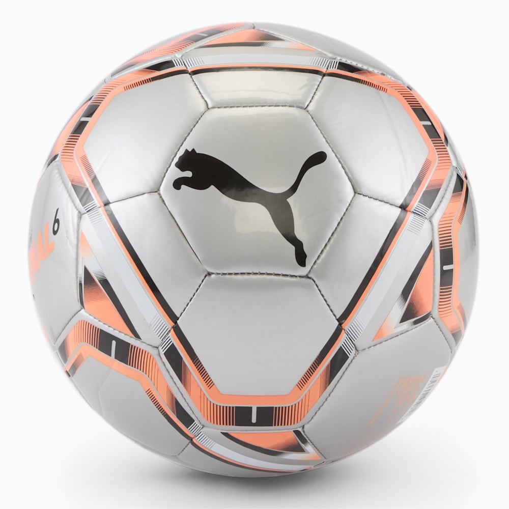 Puma FINAL 6 Soccer Ball - Silver-Neon Citrus