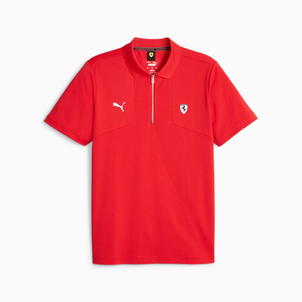 Puma Scuderia Ferrari Style Polo - Rosso Corsa