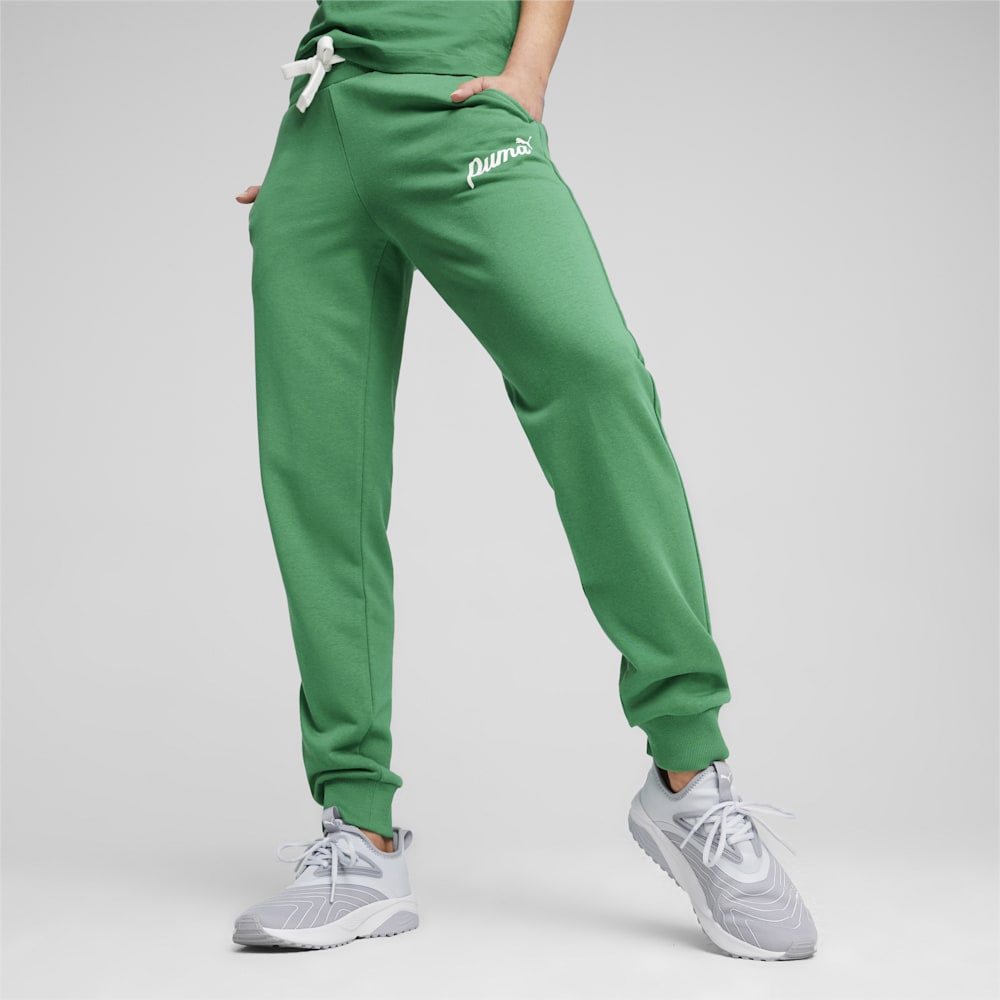 Puma ESS+ Script Sweatpants - Archive Green