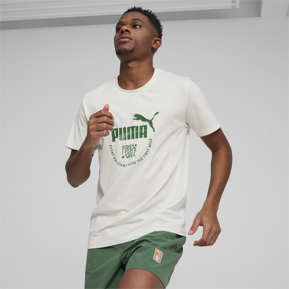 Puma x First Mile Running Tee - Vapor Gray