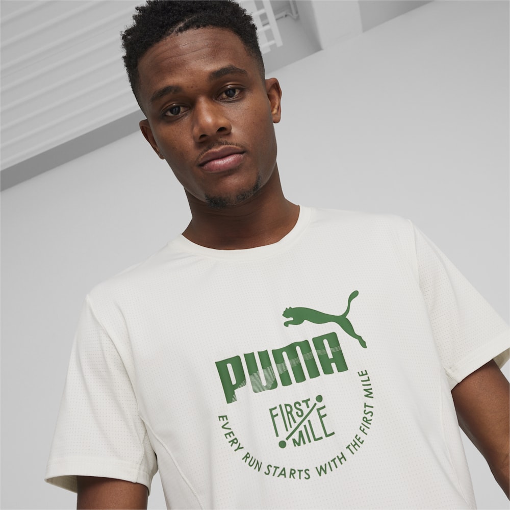 Puma x First Mile Running Tee - Vapor Gray