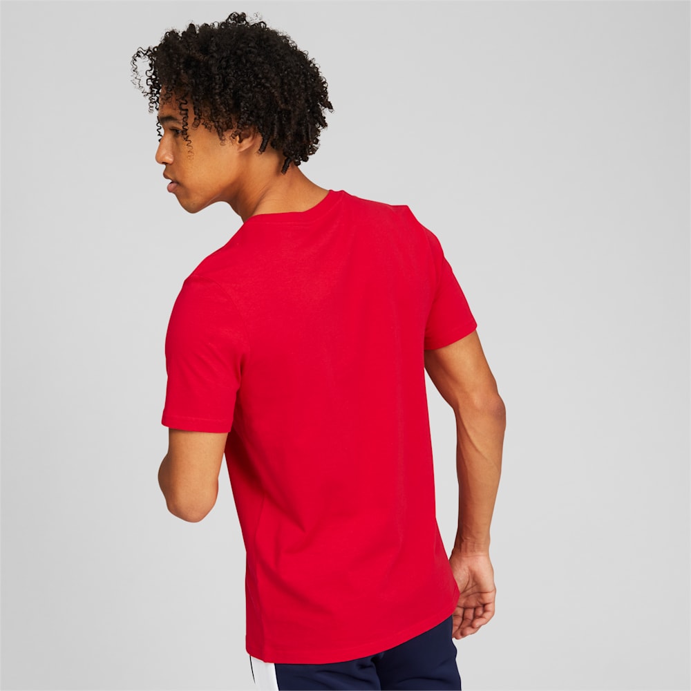 Puma Classics Logo Tee - High Risk Red-White