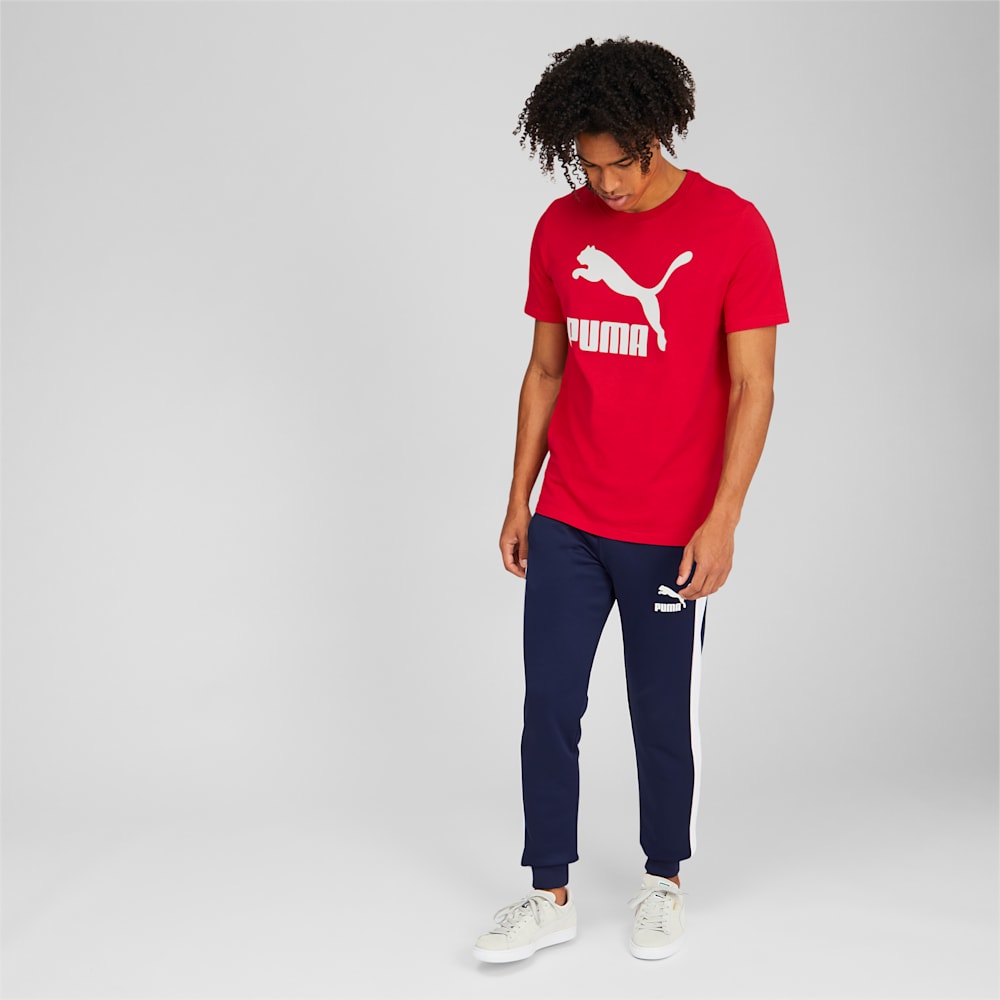 Puma Classics Logo Tee - High Risk Red-White