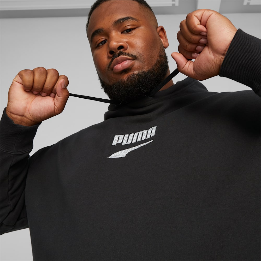 Puma DOWNTOWN Logo Hoodie - Black