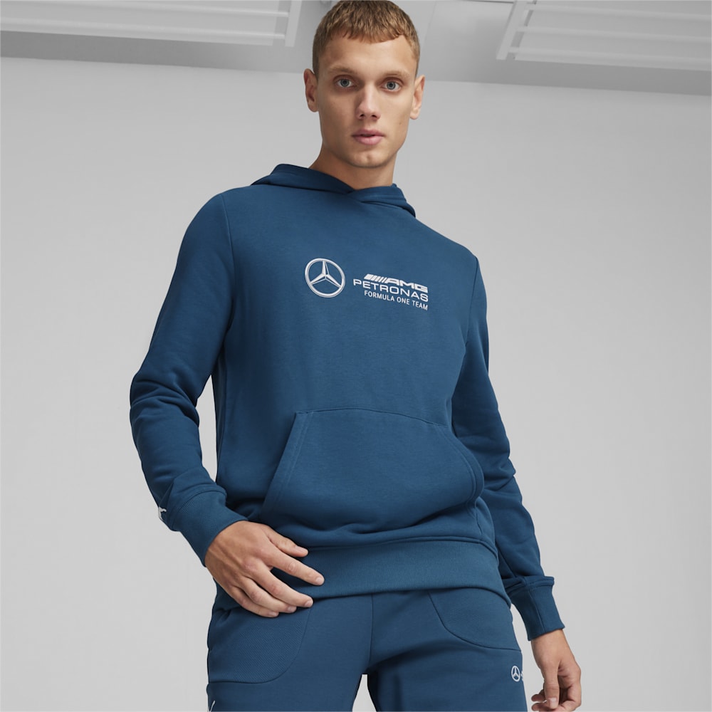 Puma Mercedes AMG-Petronas F1® Motorsport Hoodie - Ocean Tropic