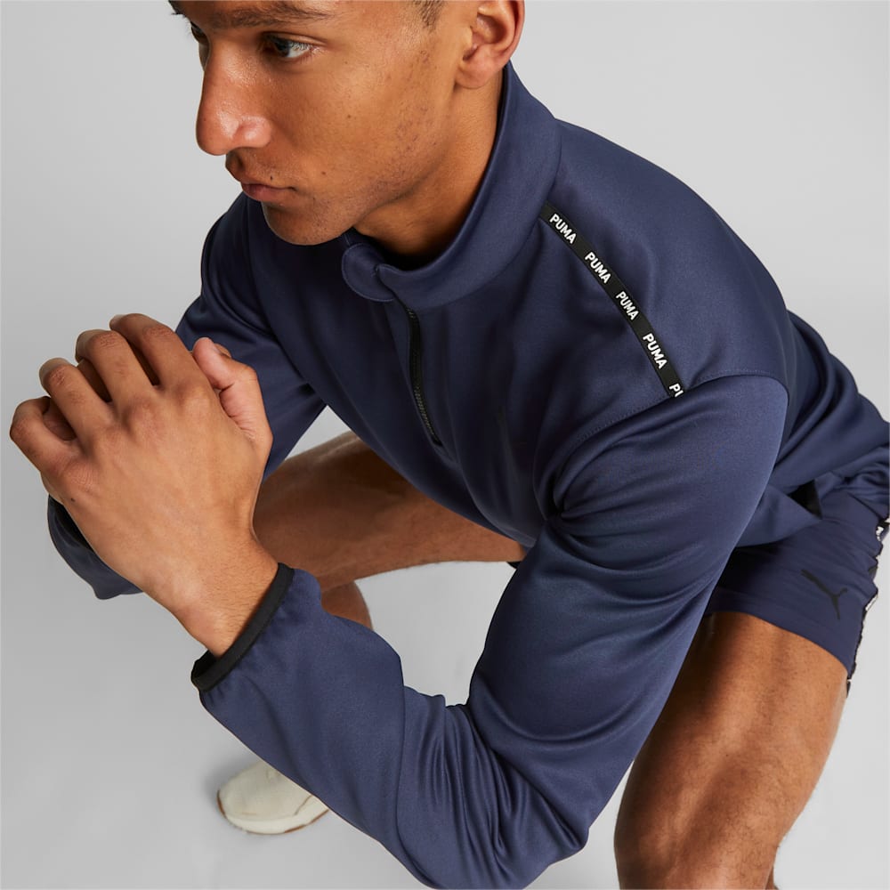 Puma Fit Training PWRFleece Quarter-zip - Navy