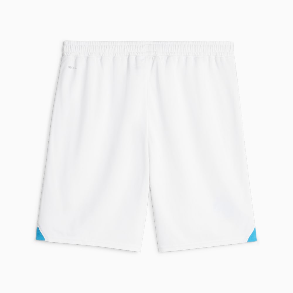 Puma Olympique de Marseille Soccer Shorts - White-Clyde Royal