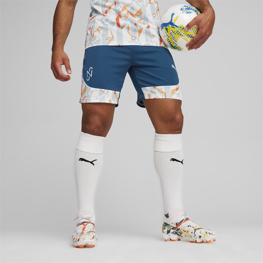 Puma x NEYMAR JR Creativity Soccer Shorts - Ocean Tropic-Hot Heat