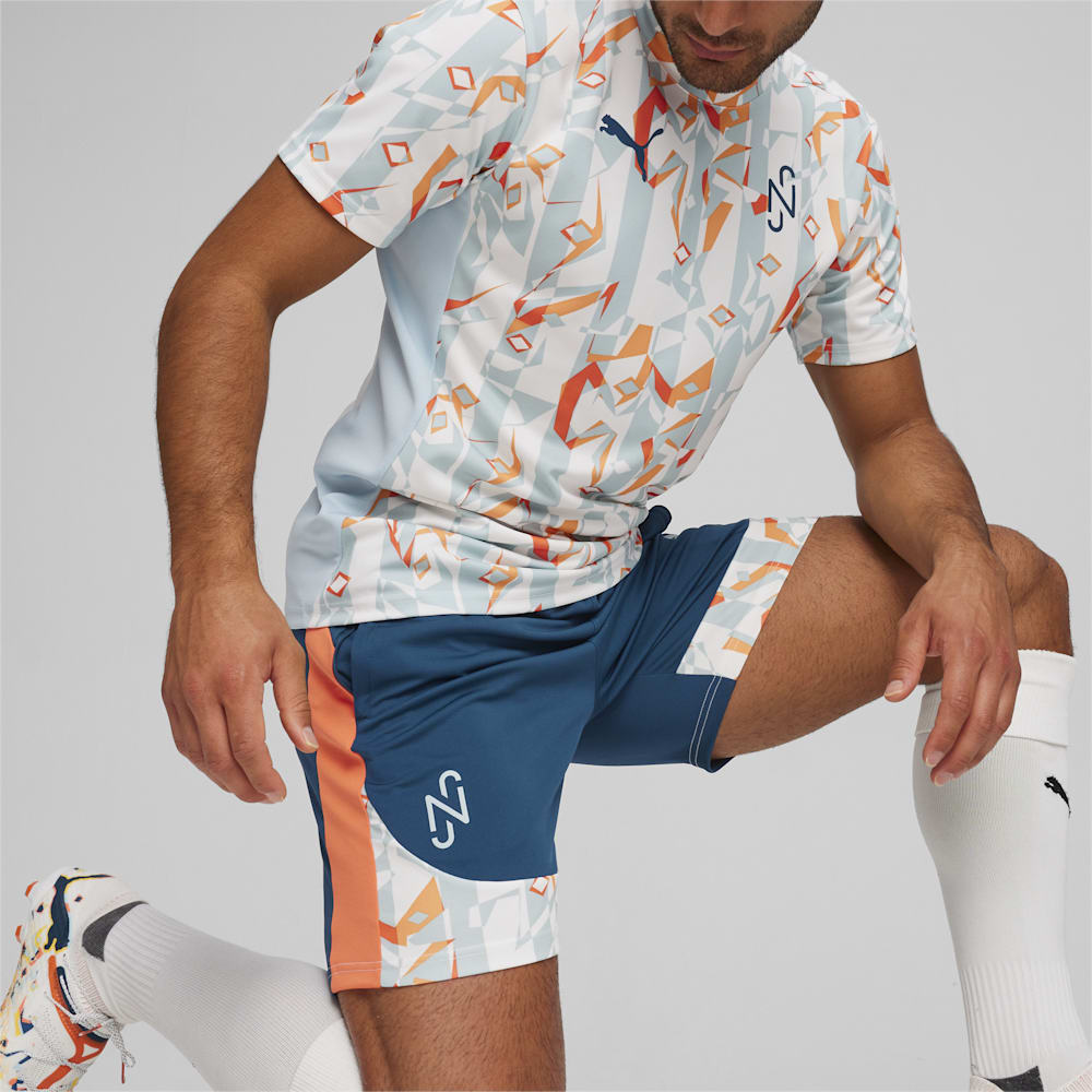 Puma x NEYMAR JR Creativity Soccer Shorts - Ocean Tropic-Hot Heat