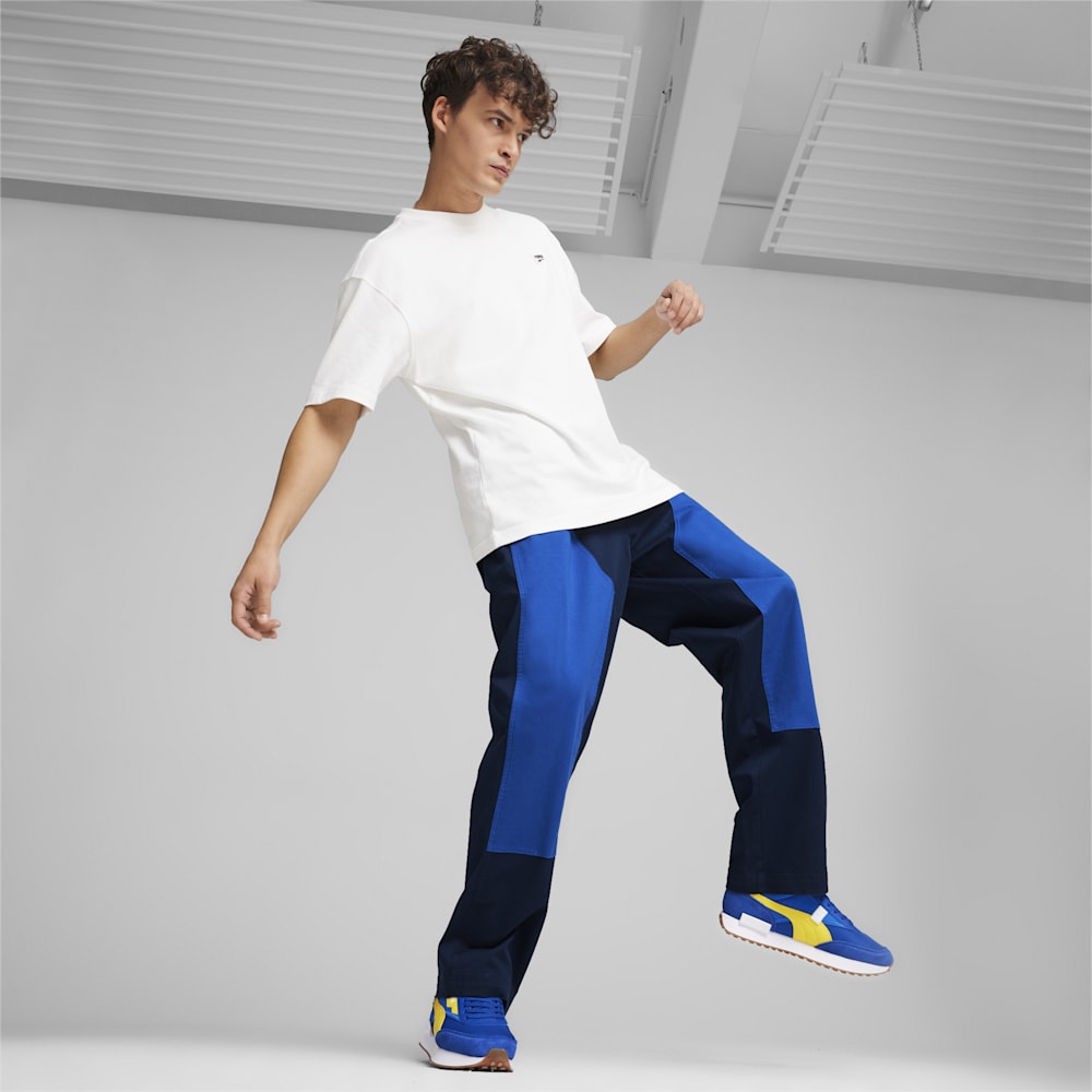 Puma DOWNTOWN Double Knee Pants - Club Navy