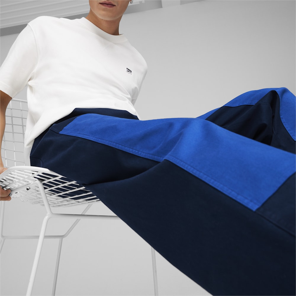 Puma DOWNTOWN Double Knee Pants - Club Navy