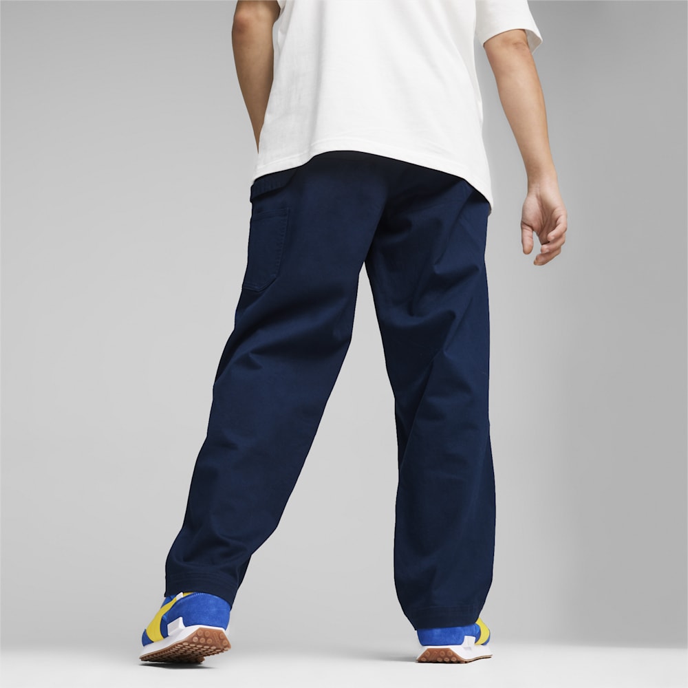 Puma DOWNTOWN Double Knee Pants - Club Navy