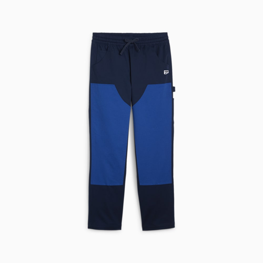 Puma DOWNTOWN Double Knee Pants - Club Navy