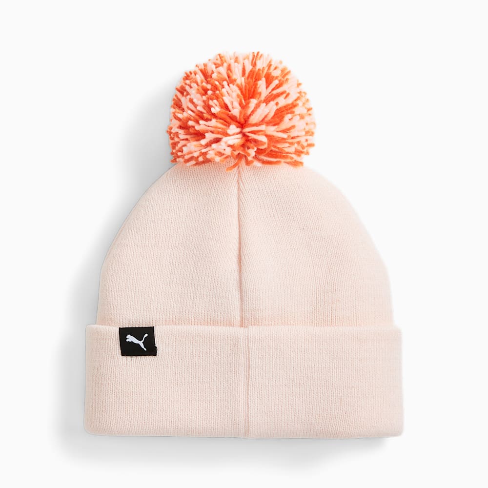 Puma Mixmatch Pom Pom Big Kids Beanie - Frosty Pink-AOP