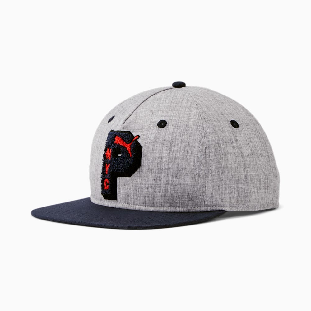 Puma NYC Bruckner Cap - GREY/NAVY