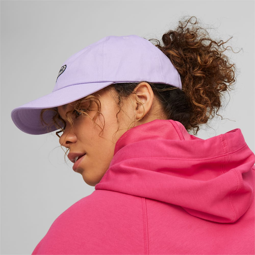 Puma Script Logo Cap - Vivid Violet