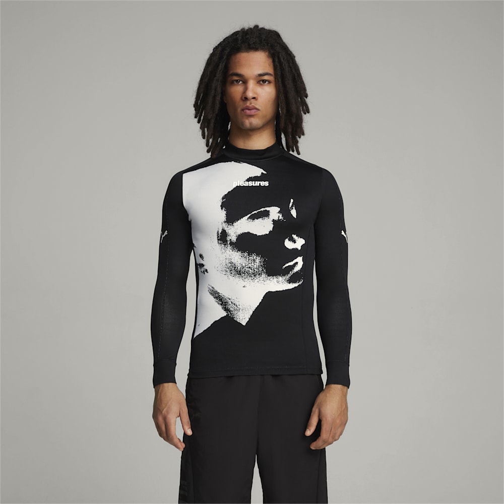 Puma x PLEASURES Long Sleeve Tee - Black