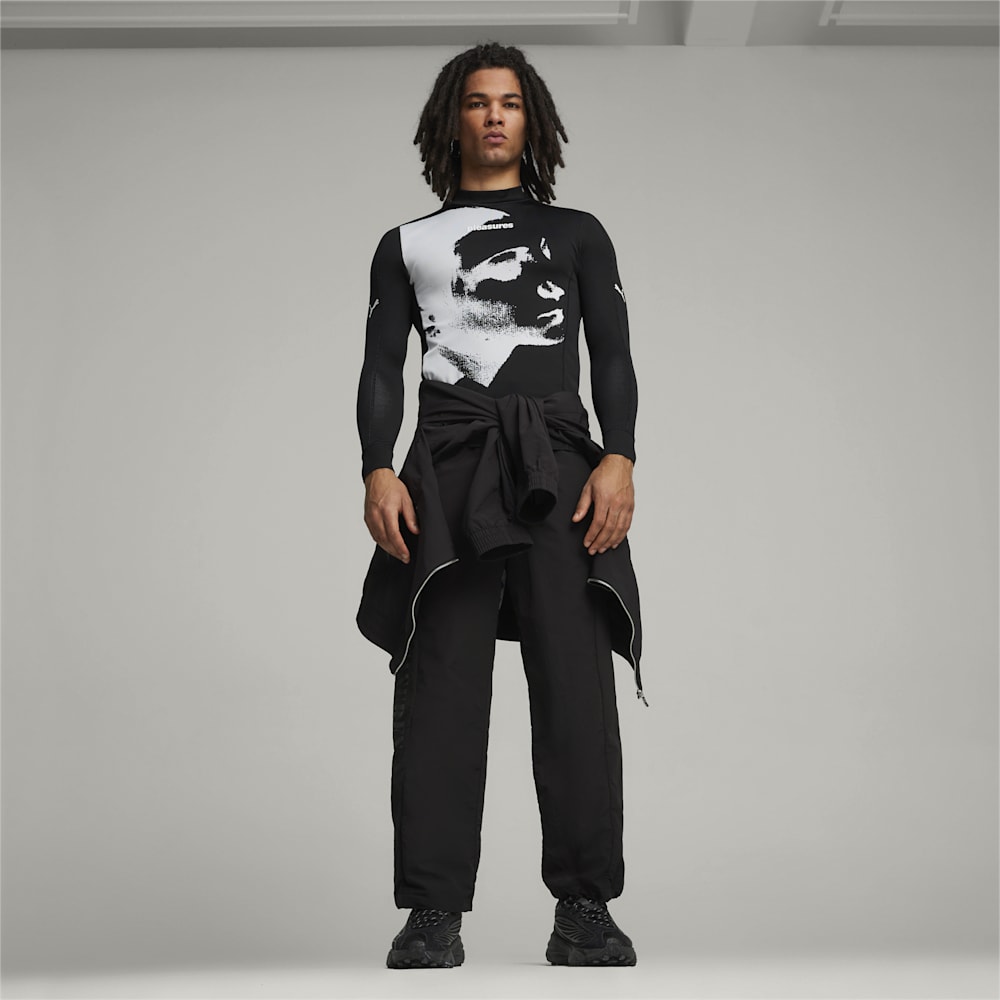 Puma x PLEASURES Long Sleeve Tee - Black