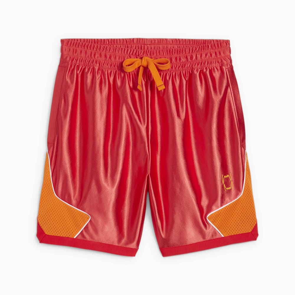 Puma HOOPS x CHEETOS® Shorts - For All Time Red-Rickie Orange