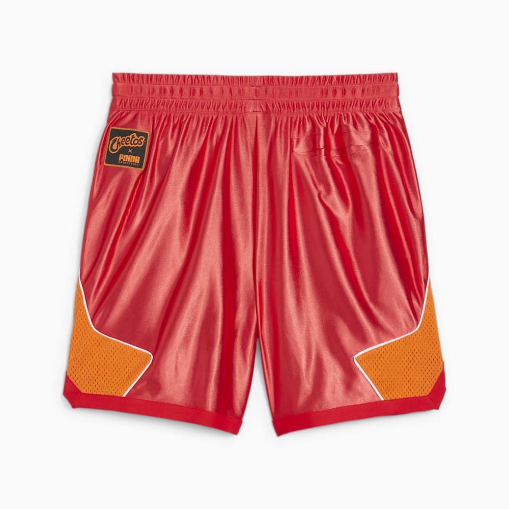 Puma HOOPS x CHEETOS® Shorts - For All Time Red-Rickie Orange