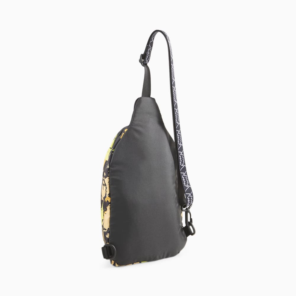 Puma Basketball Cross-Body Bag - Yellow Blaze-AOP