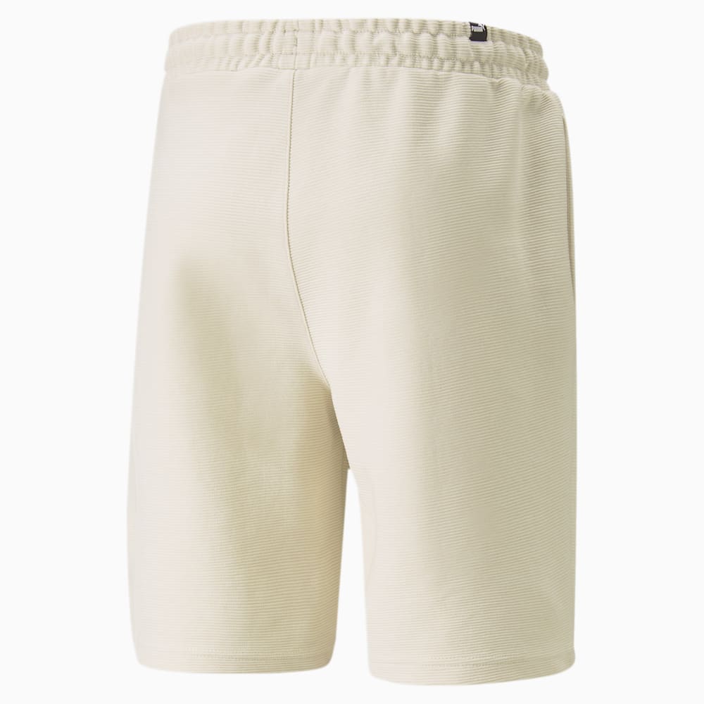 Puma Embroidered Logo Knitted Shorts - Eggnog