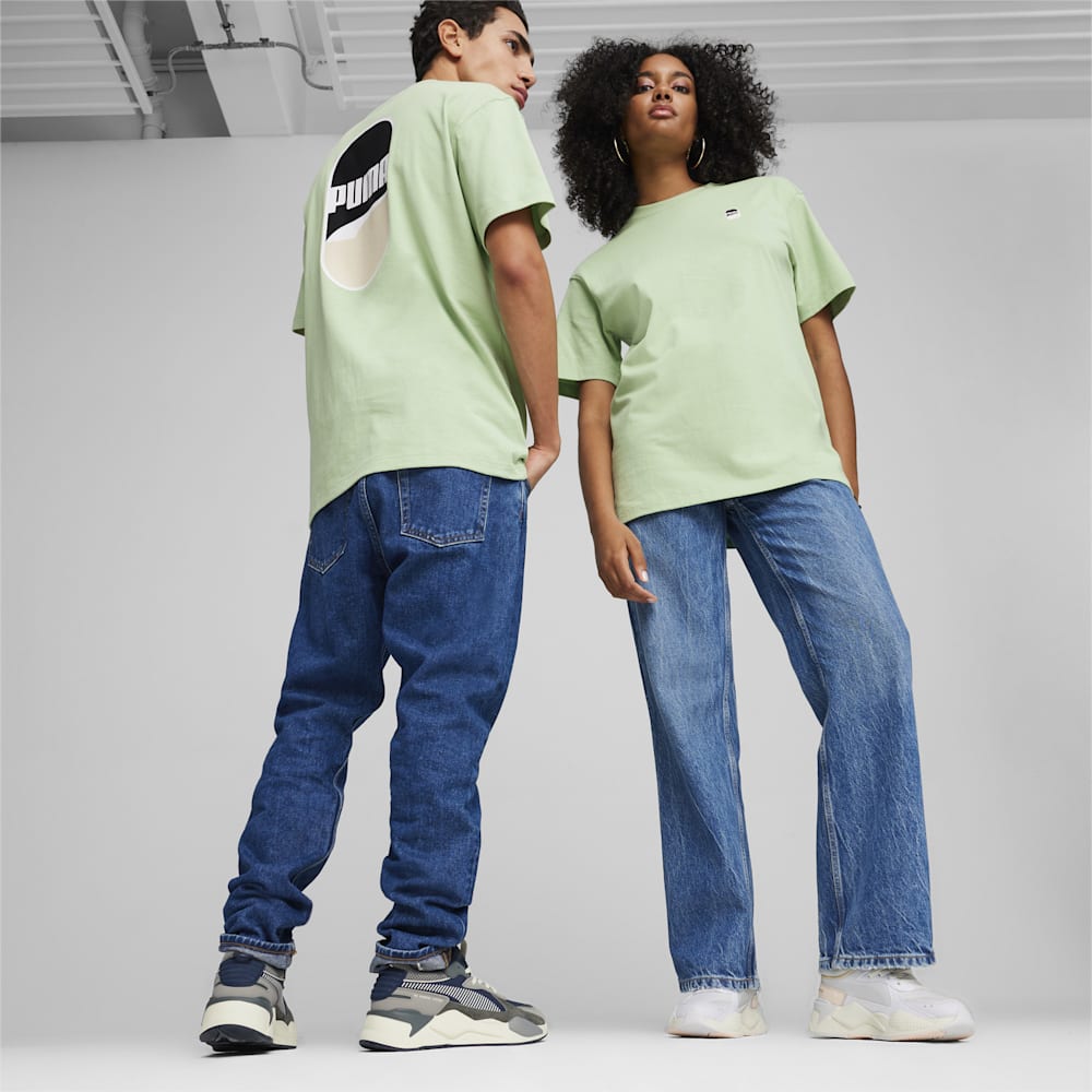 Puma DOWNTOWN 180 Logo Tee - Pure Green