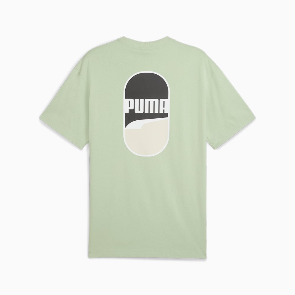 Puma DOWNTOWN 180 Logo Tee - Pure Green