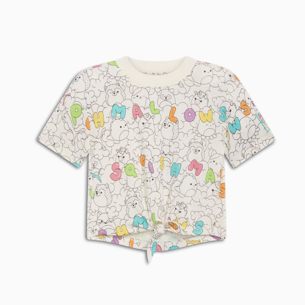 Puma PUMA x SQUISHMALLOWS Toddlers' AOP Tee - WARM WHITE