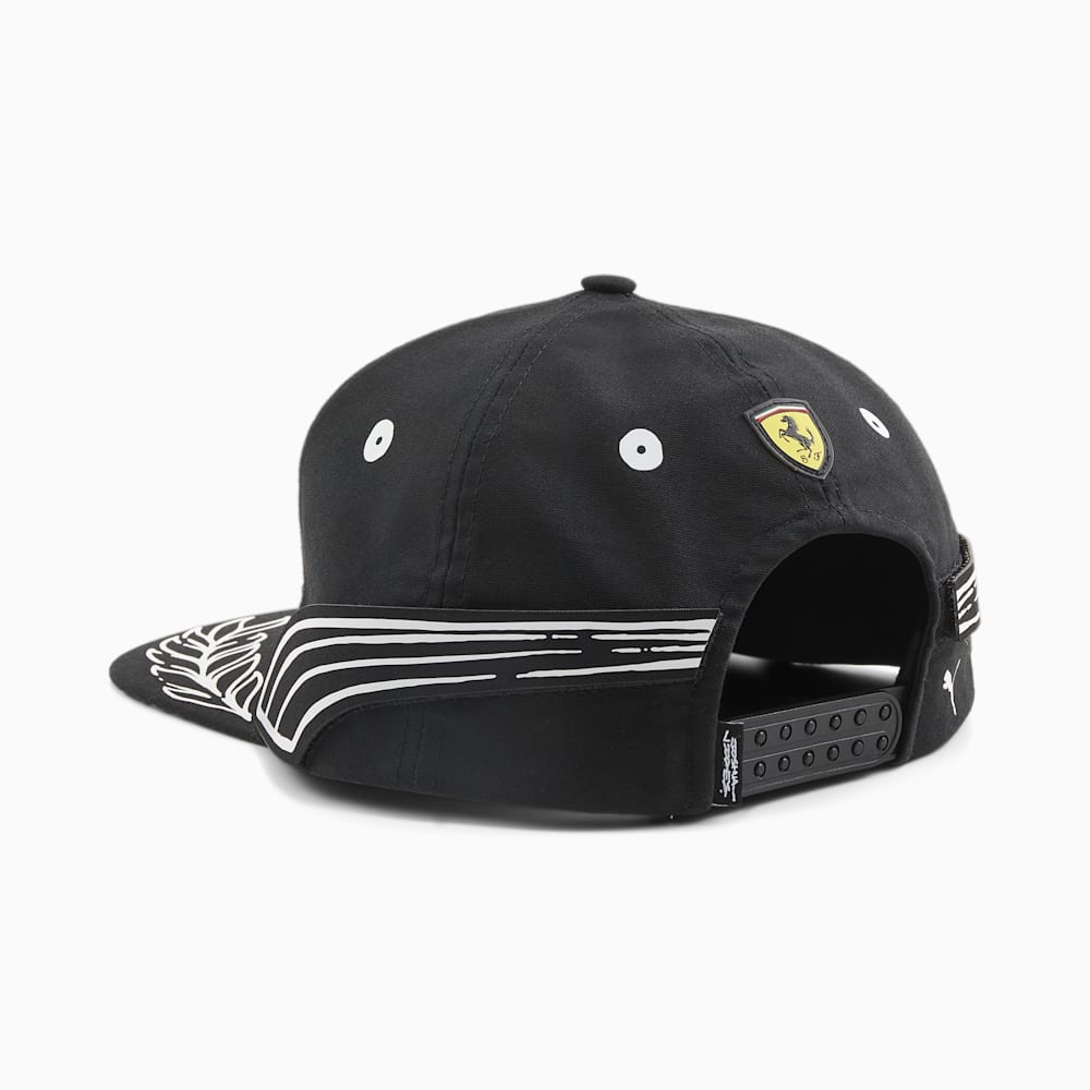 Puma SCUDERIA FERRARI x JOSHUA VIDES Flat Brim Cap - Black