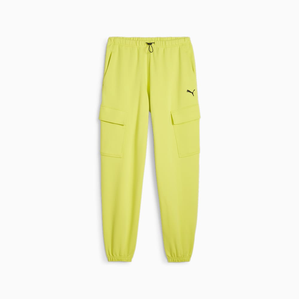 Puma DARE TO Relaxed Sweatpants - Lime Sheen