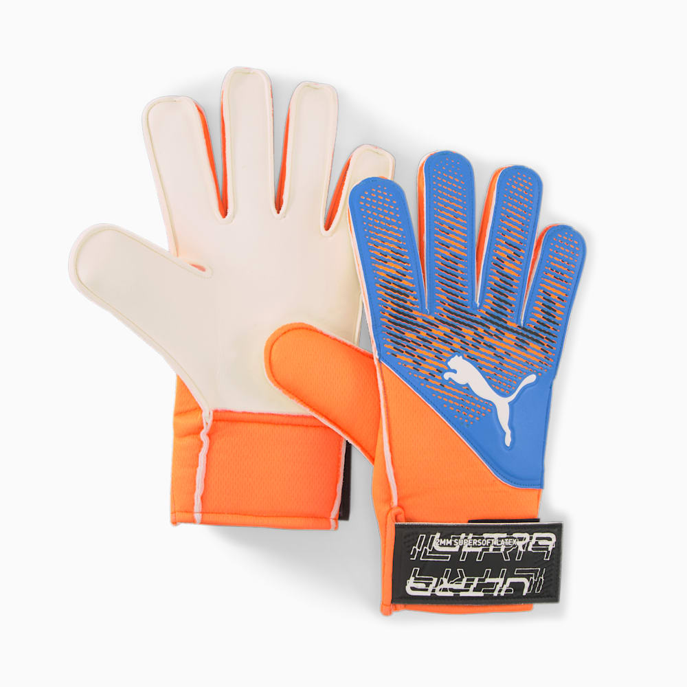 Puma ULTRA Grip 4 RC Goalkeeper Gloves - Ultra Orange-Blue Glimmer